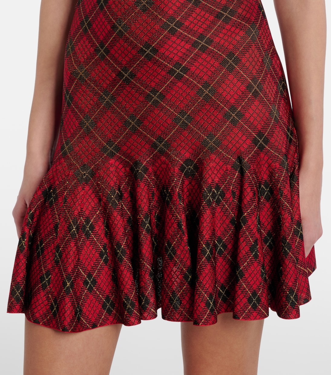 Plaid minidress | McQueen