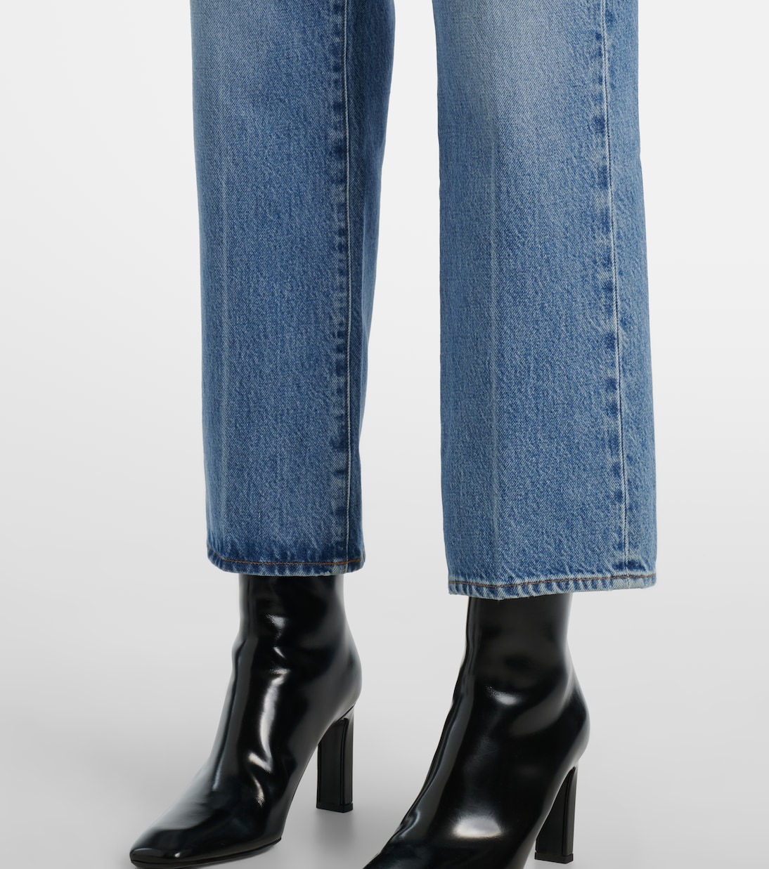 Vertical Crop straight jeans | Frame