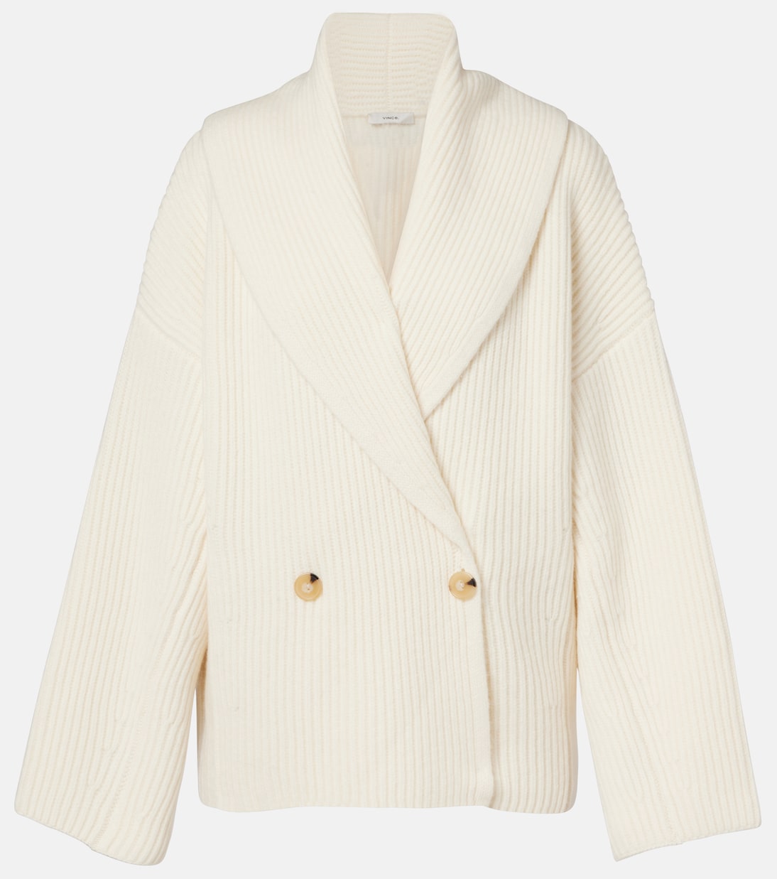 Ribbed-knit wool-blend jacket  | Vince