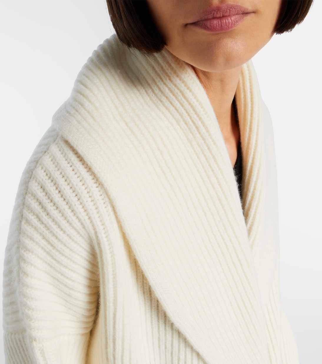 Ribbed-knit wool-blend jacket  | Vince