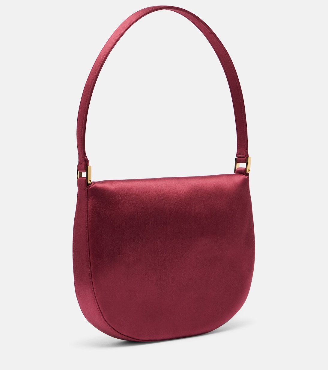 Schultertasche Tondo Small aus Satin | Savette