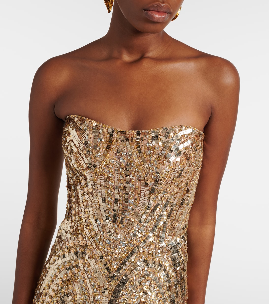 Euphoria sequined gown | Jenny Packham