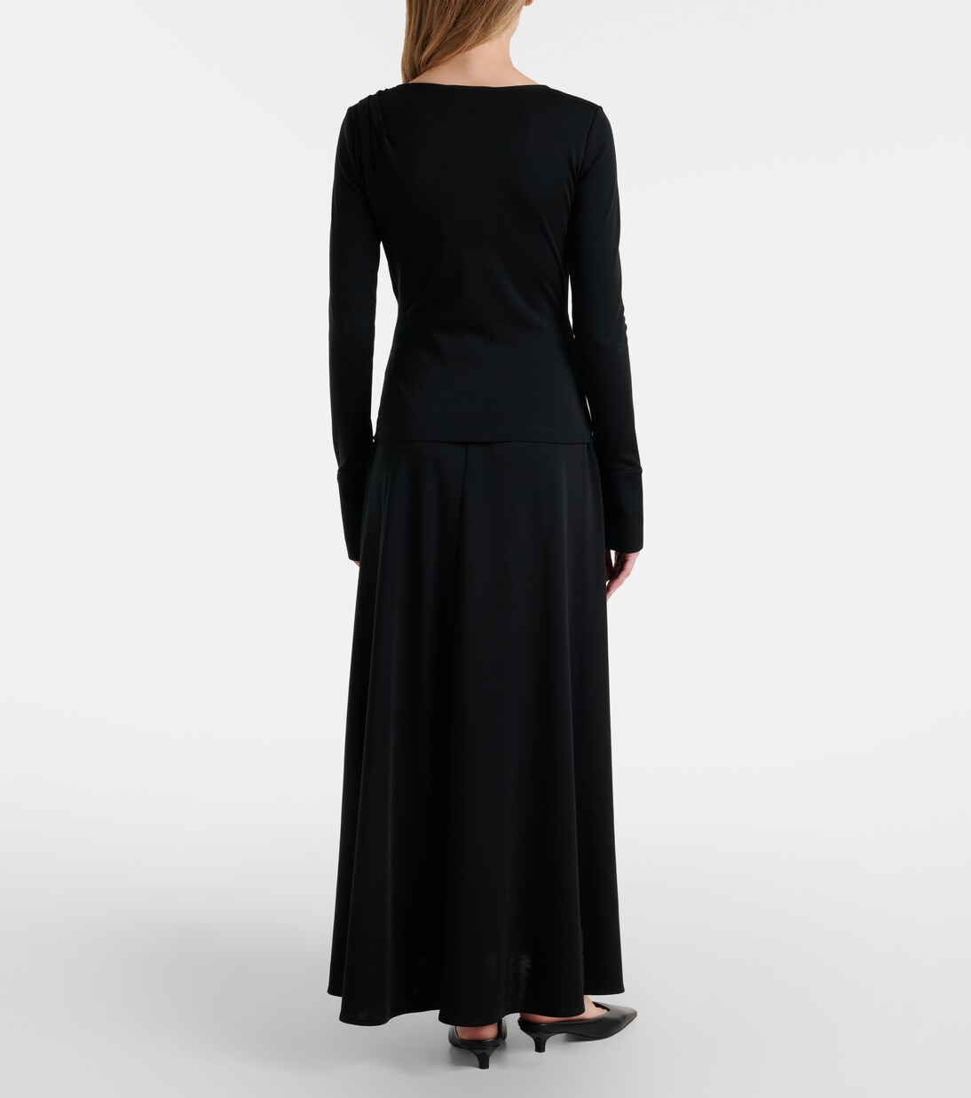 Stilla virgin wool maxi skirt | Max Mara