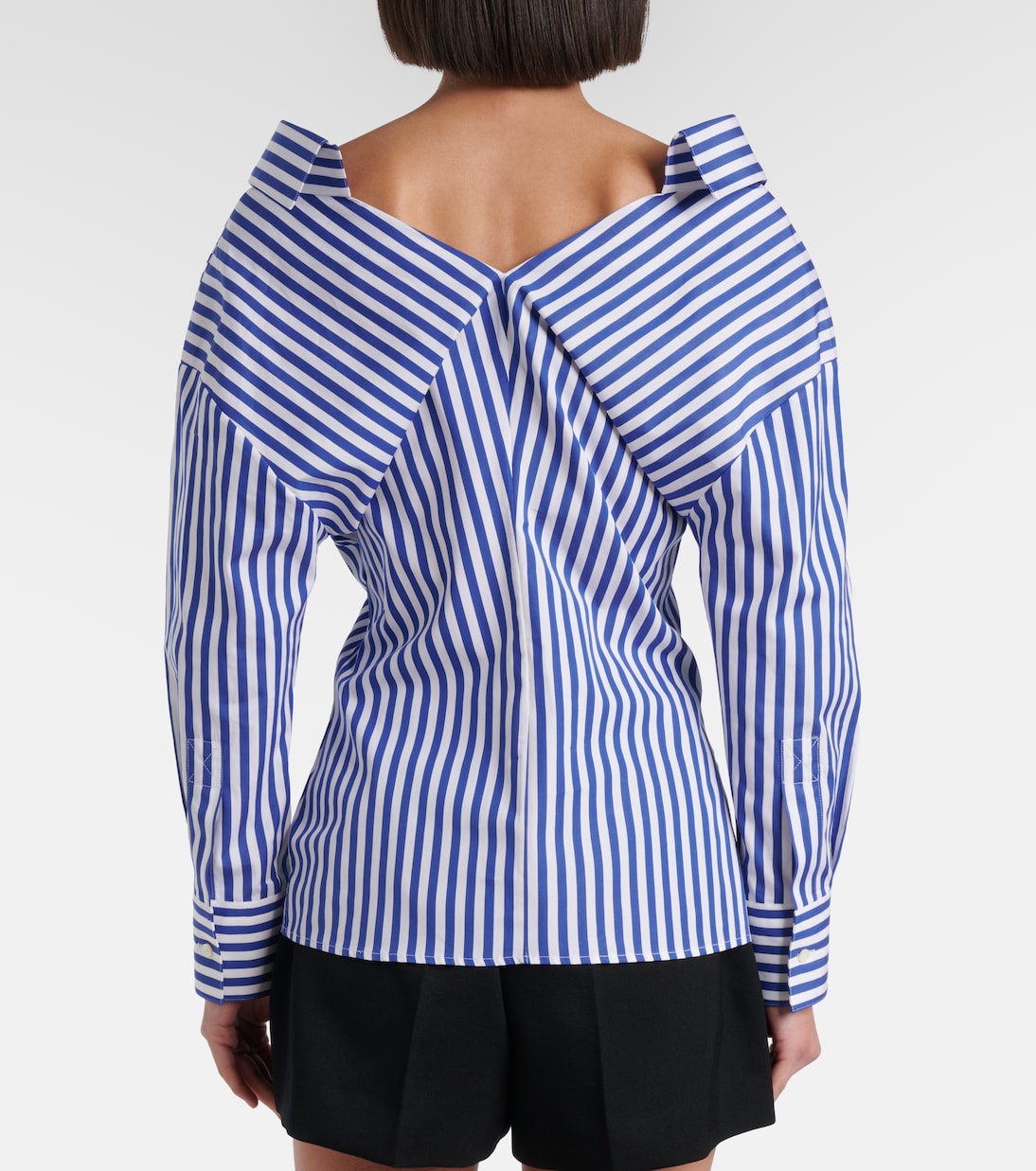 Striped cotton poplin blouse | Givenchy