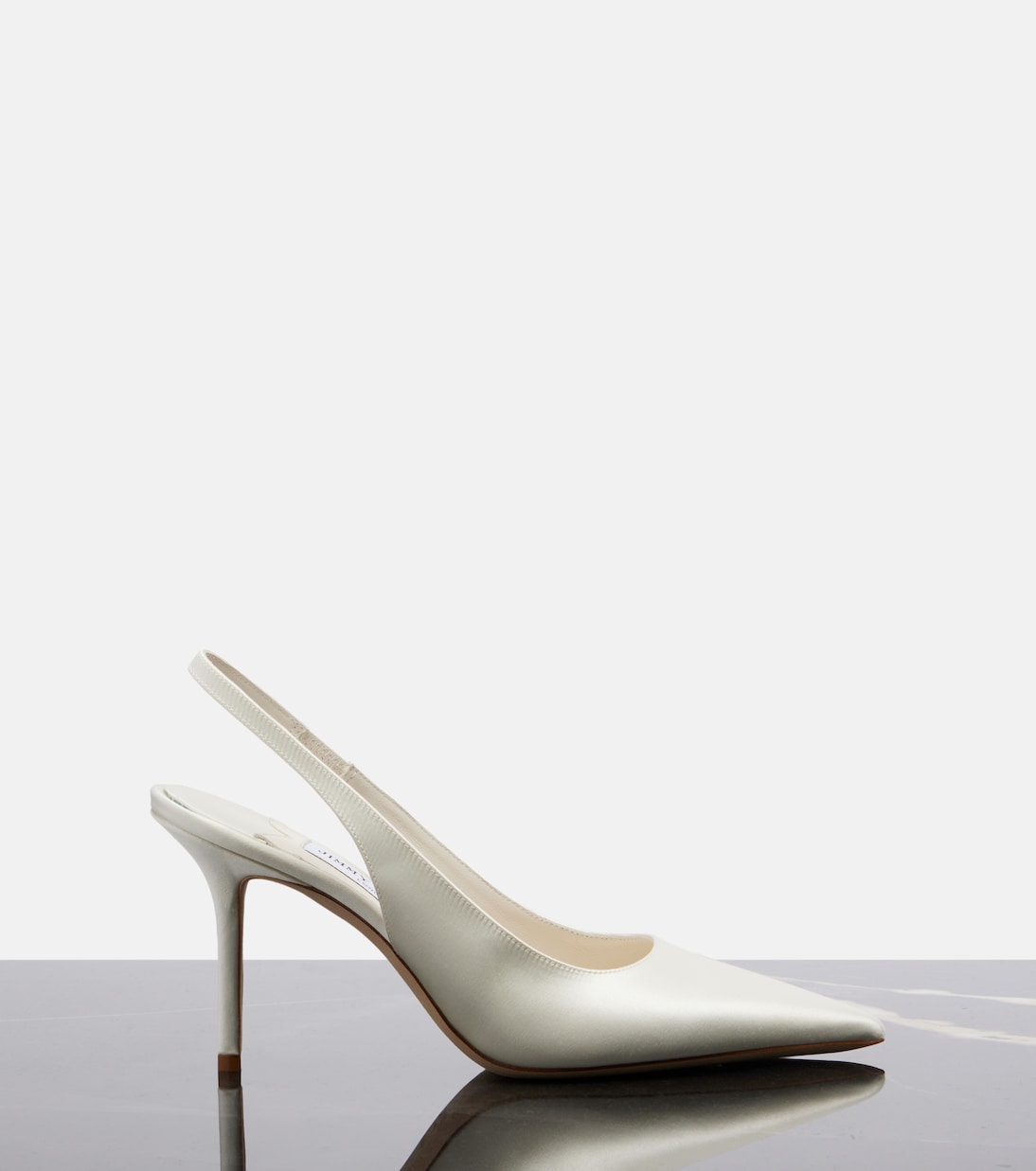 Slingback-Pumps Love aus Satin | Jimmy Choo