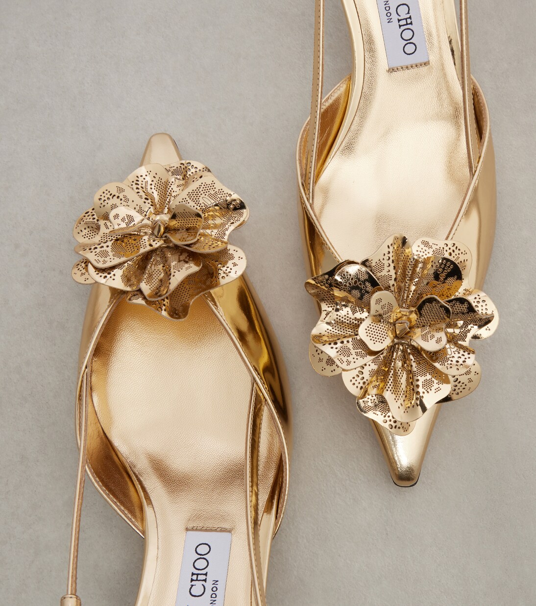 Mimmi 50皮革露跟高跟鞋 | Jimmy Choo