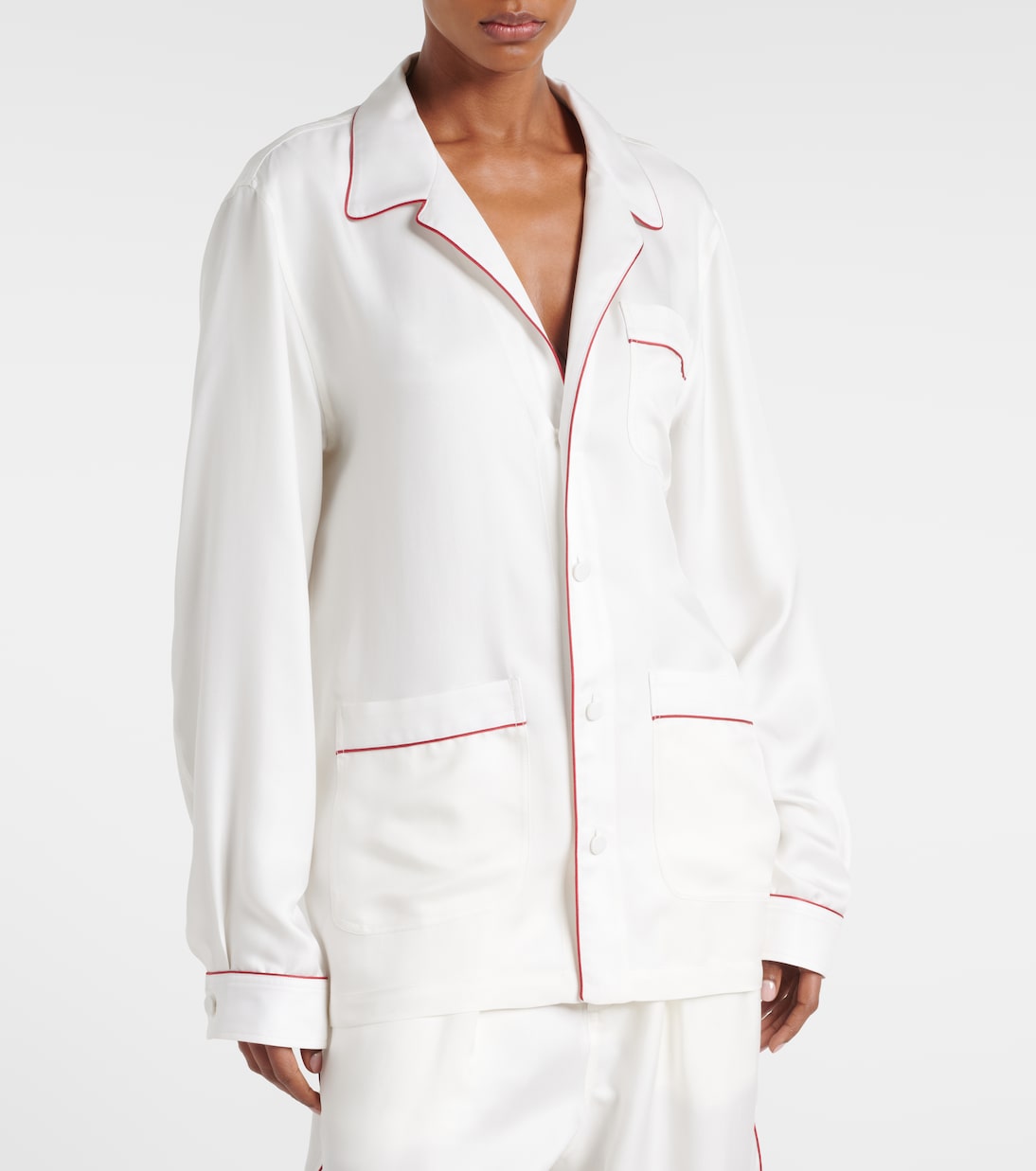 Silk twill pajama shirt | Tom Ford