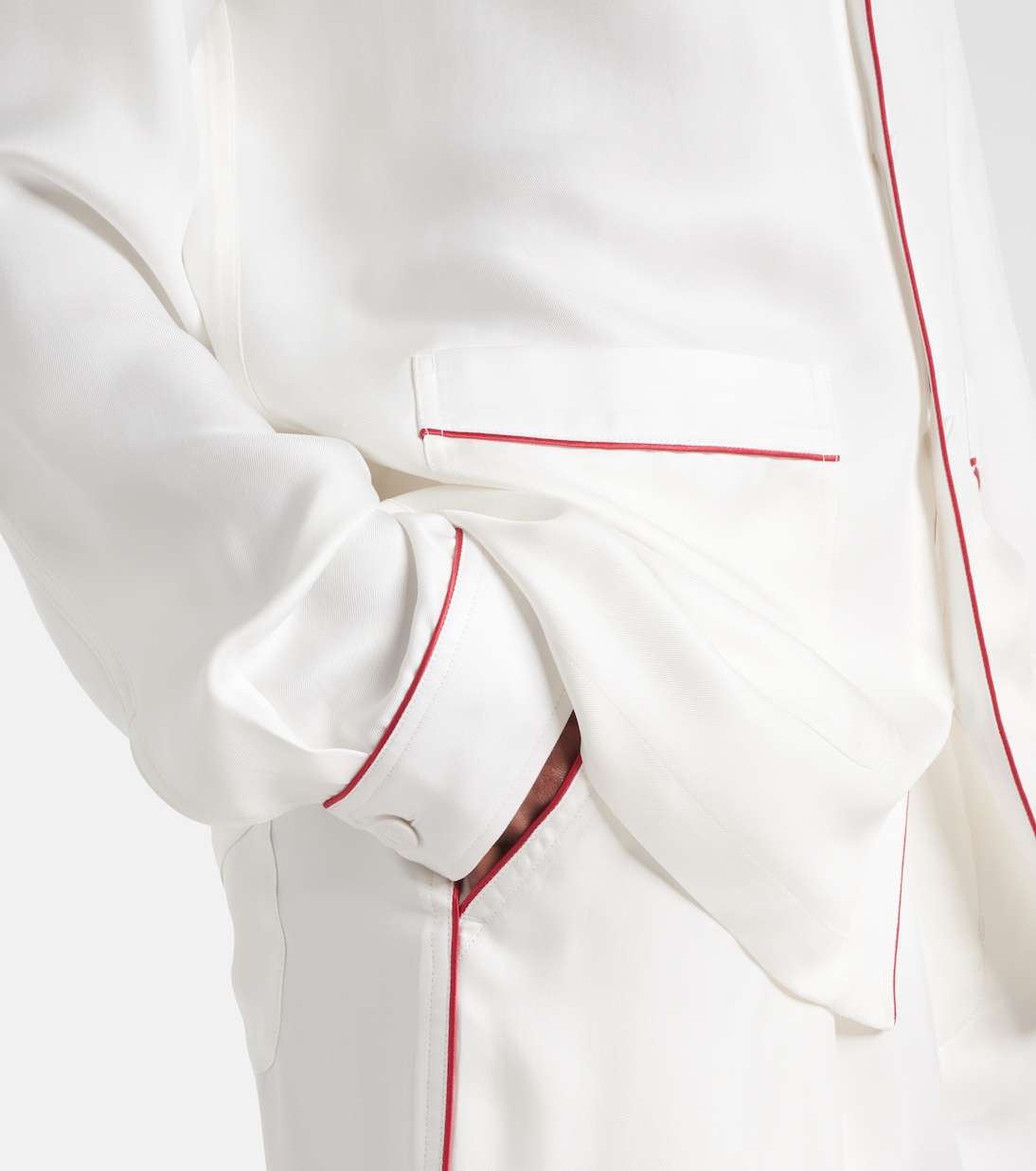 Silk twill pajama shirt | Tom Ford