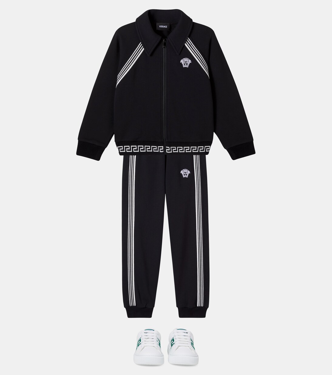 Pantalones La Medusa de jersey de algodón | Versace Kids