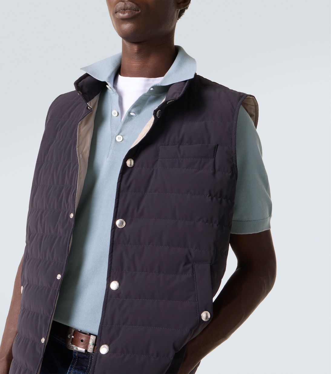 Cotton piqué polo shirt | Brunello Cucinelli