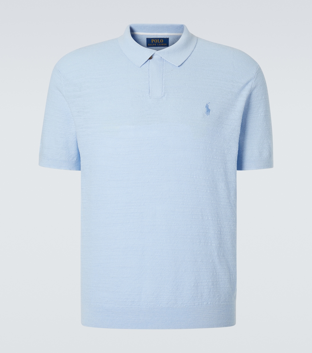 Cotton and linen polo shirt | Polo Ralph Lauren