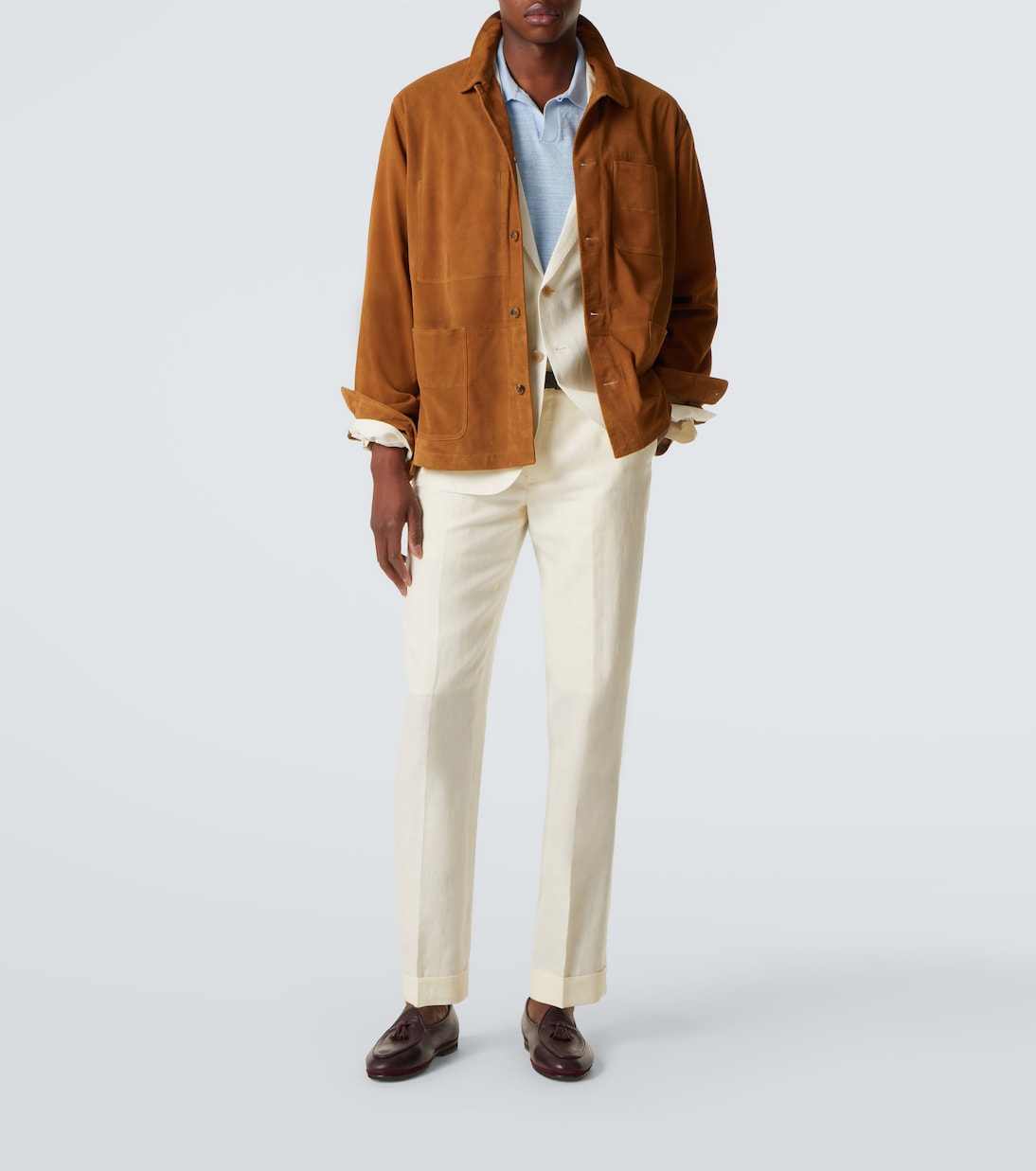 Cotton and linen polo shirt | Polo Ralph Lauren