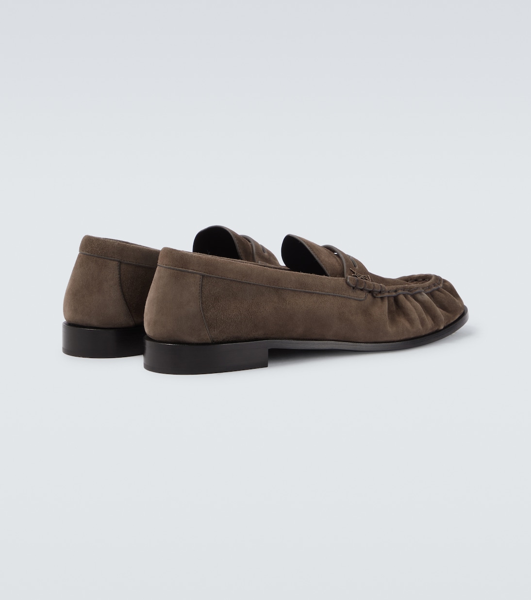 Loafers Le Loafer aus Veloursleder | Saint Laurent