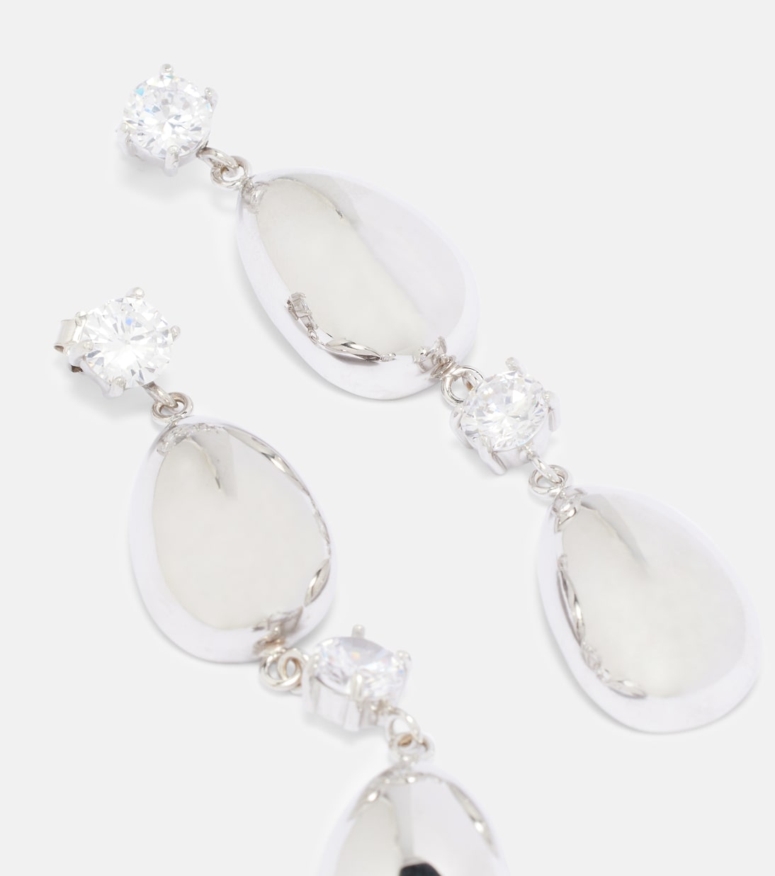 Crystal-embellished drop earrings | Magda Butrym