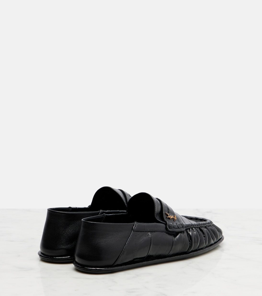 Loafers aus Aalleder  | Saint Laurent