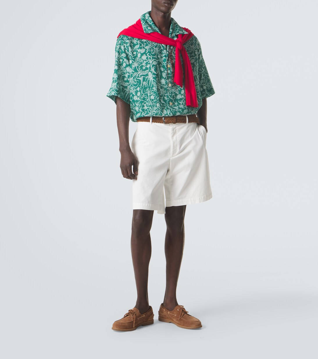 Chemise de bowling en lin | Kiton