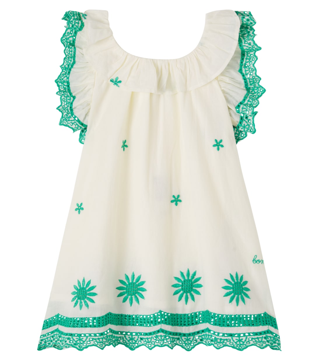 Bébé – Robe Anna brodée en coton | Bonton