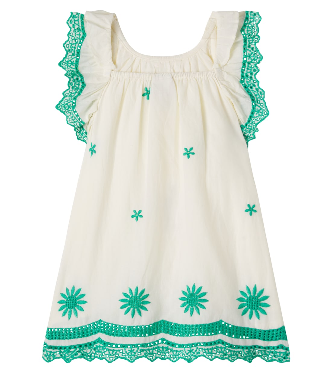 Bébé – Robe Anna brodée en coton | Bonton