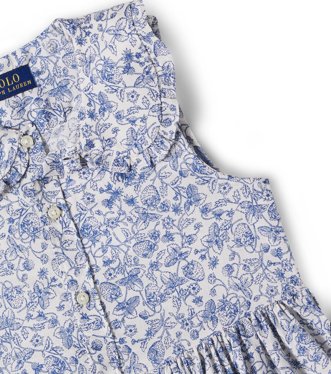 Printed cotton dress | Polo Ralph Lauren Kids