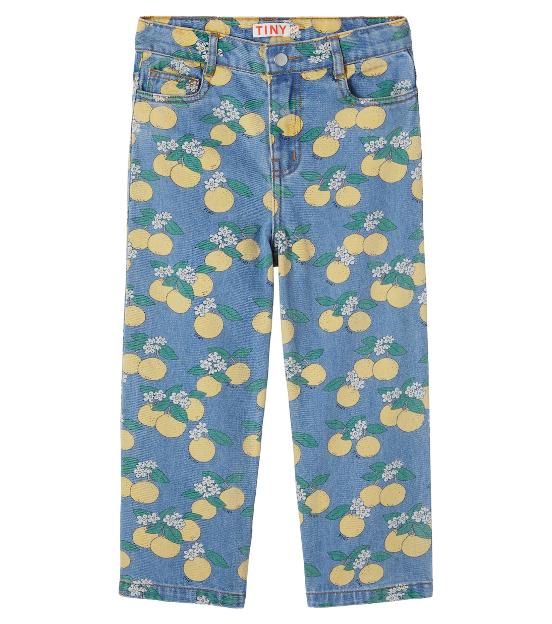 Bedruckte Jeans Oranges | Tinycottons