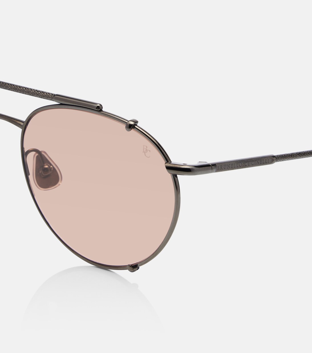 Timeless Reflection aviator sunglasses | Brunello Cucinelli