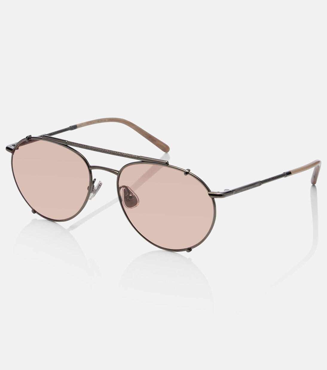 Timeless Reflection aviator sunglasses | Brunello Cucinelli