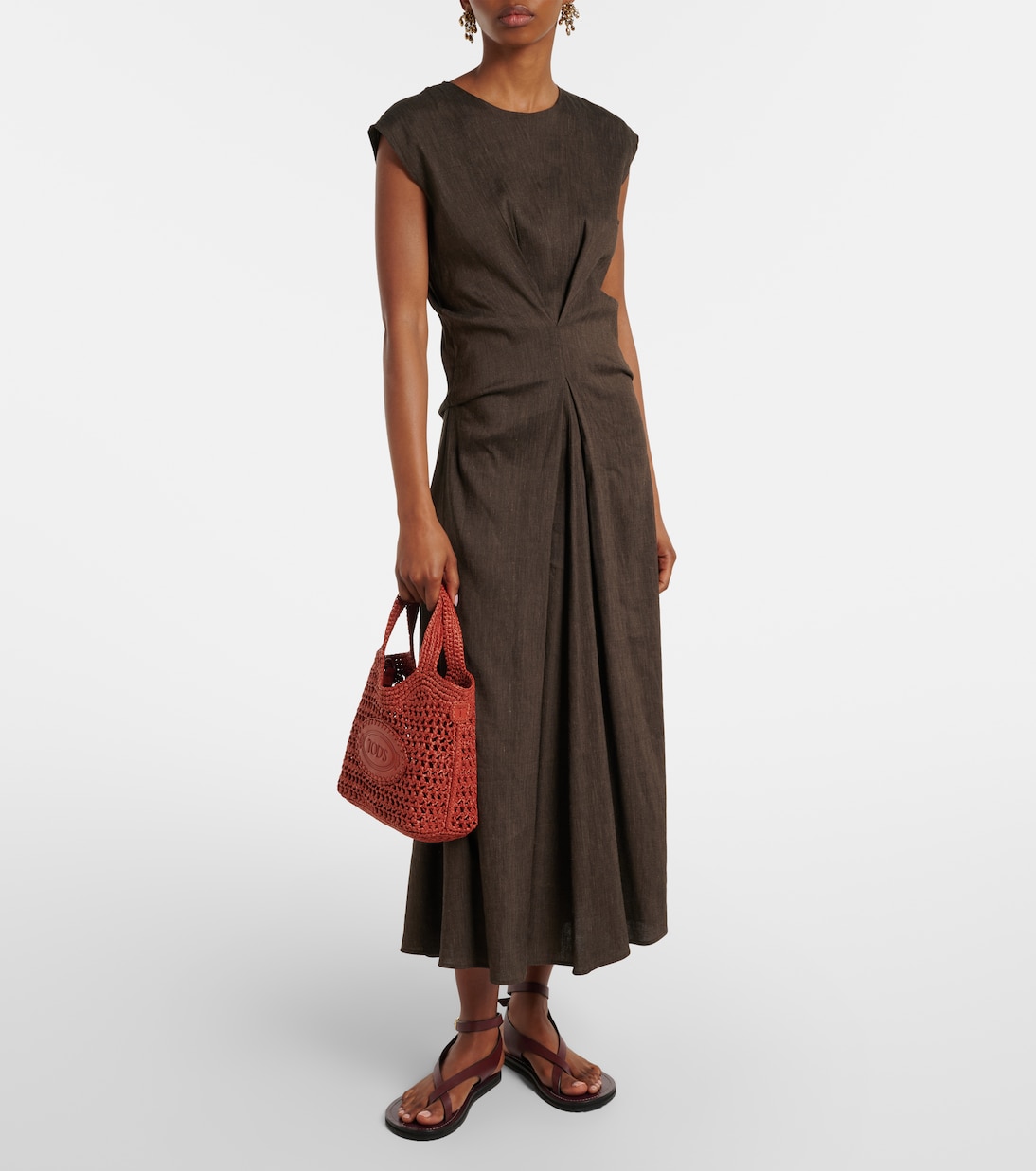 EBL Small woven tote bag | Tod's