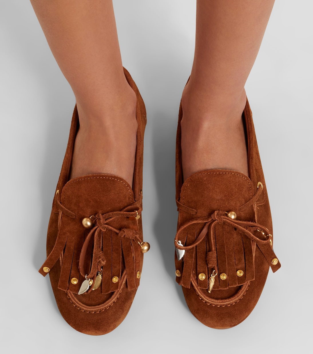 Loafers Arodo aus Veloursleder | Ancient Greek Sandals