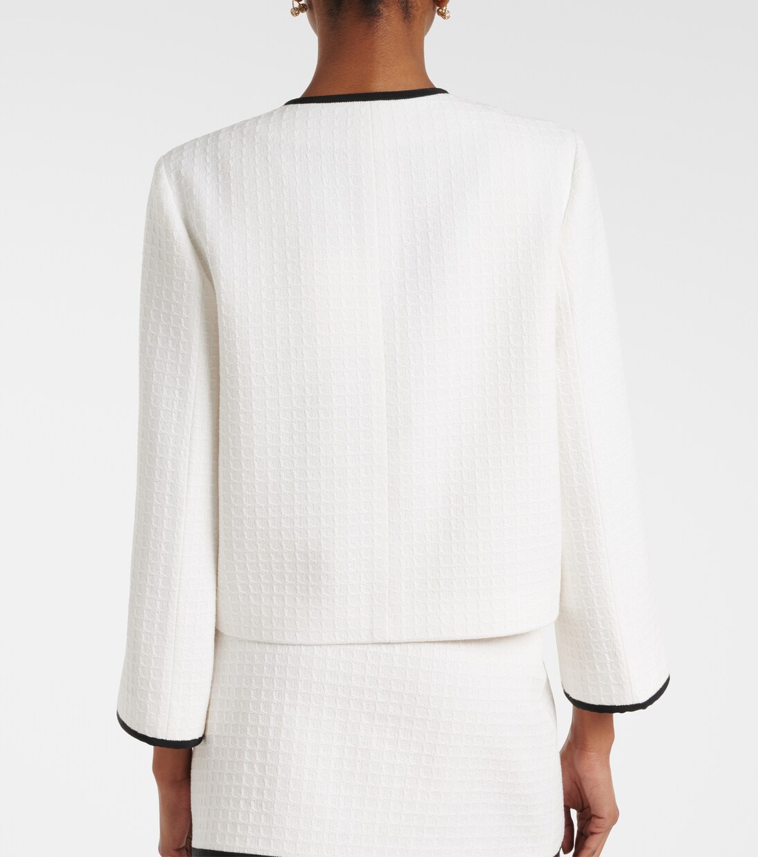 Cotton tweed jacket | Valentino