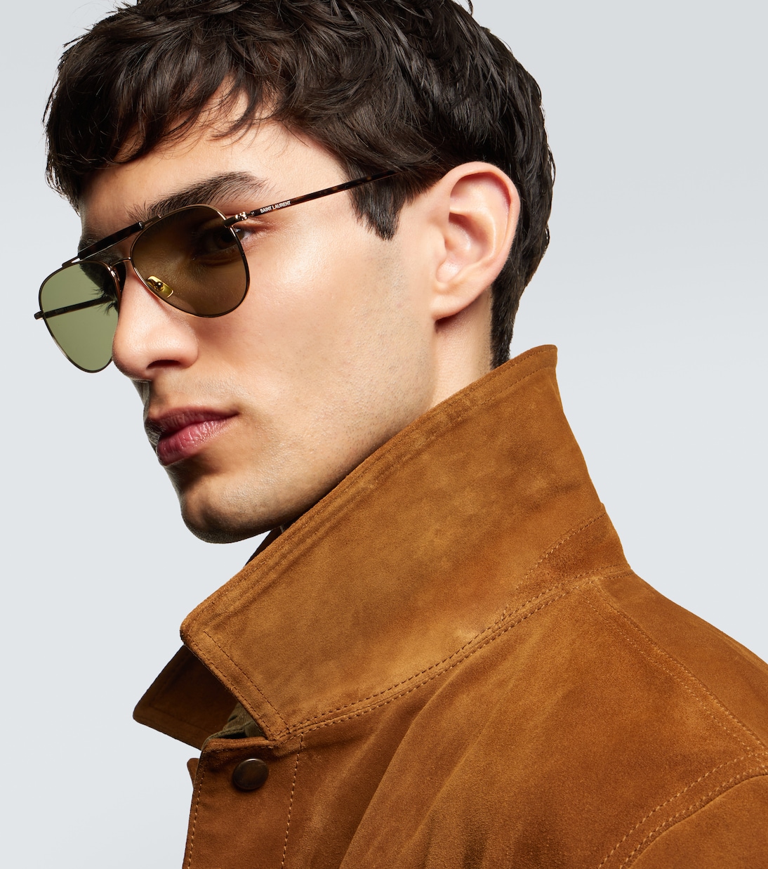 SL Logo aviator sunglasses | Saint Laurent