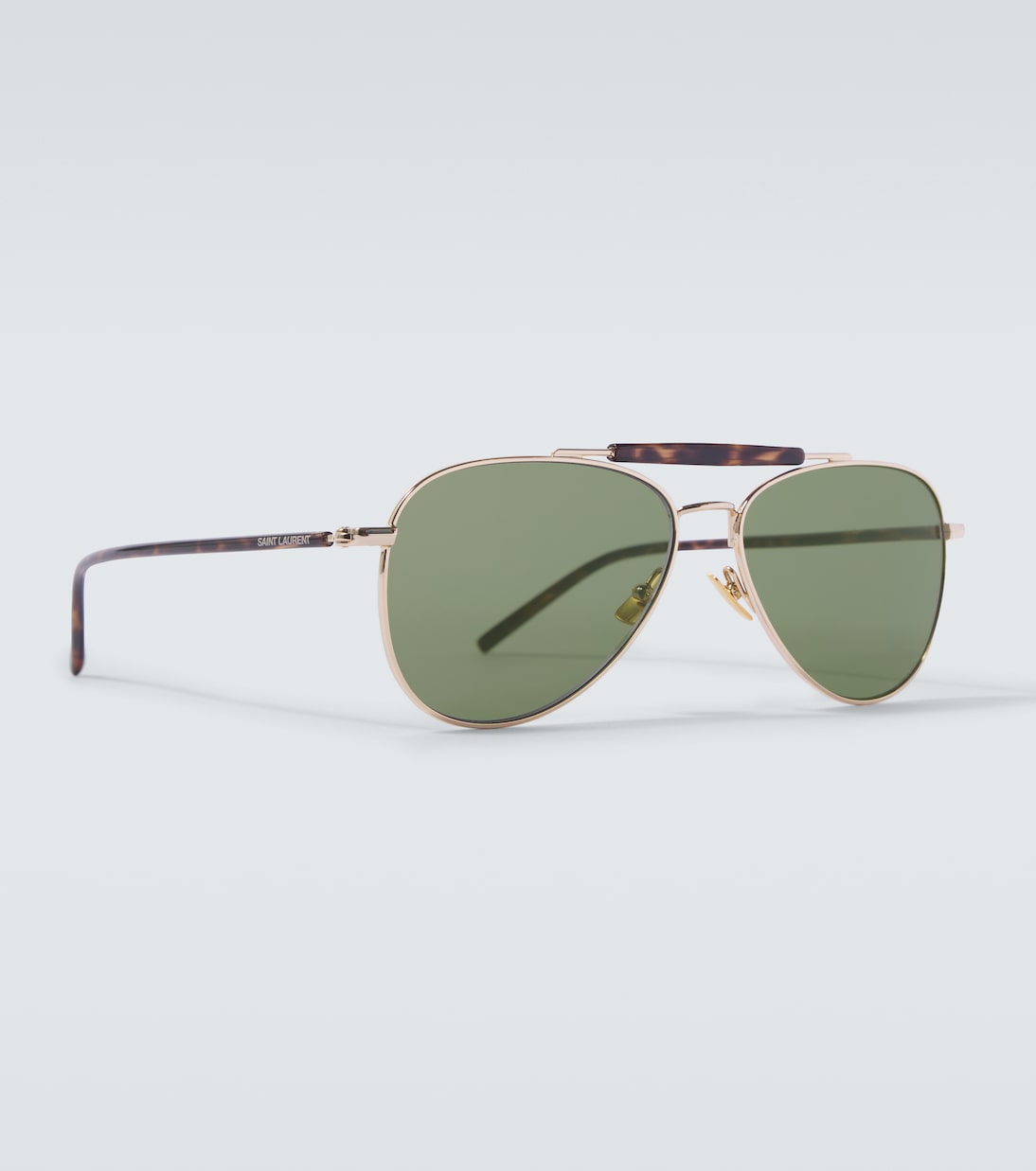 SL Logo aviator sunglasses | Saint Laurent