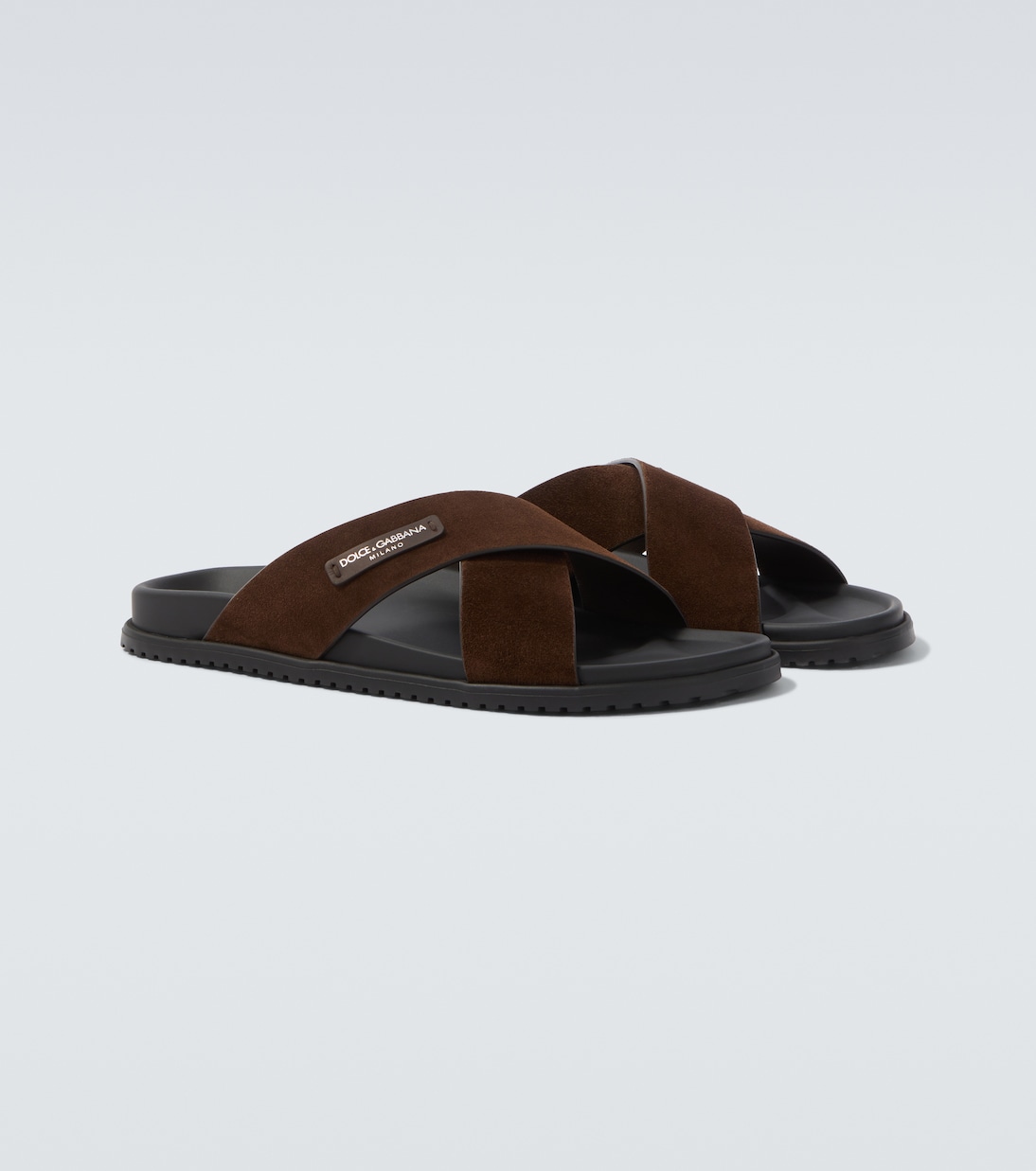 Suede slides | Dolce&Gabbana