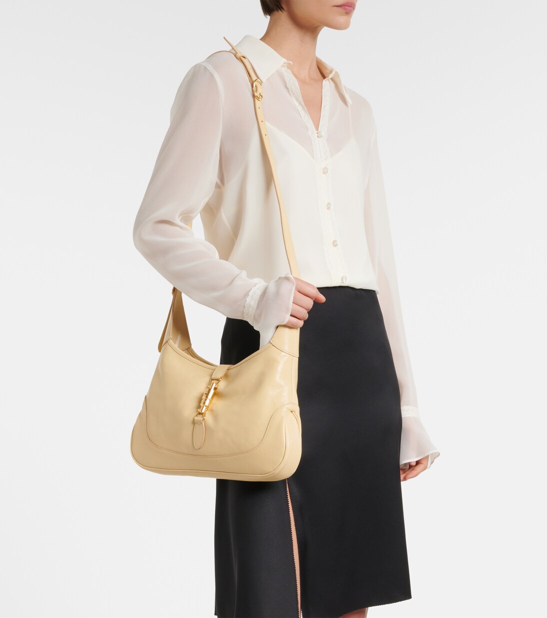 Gucci Jackie Medium leather shoulder bag | Gucci