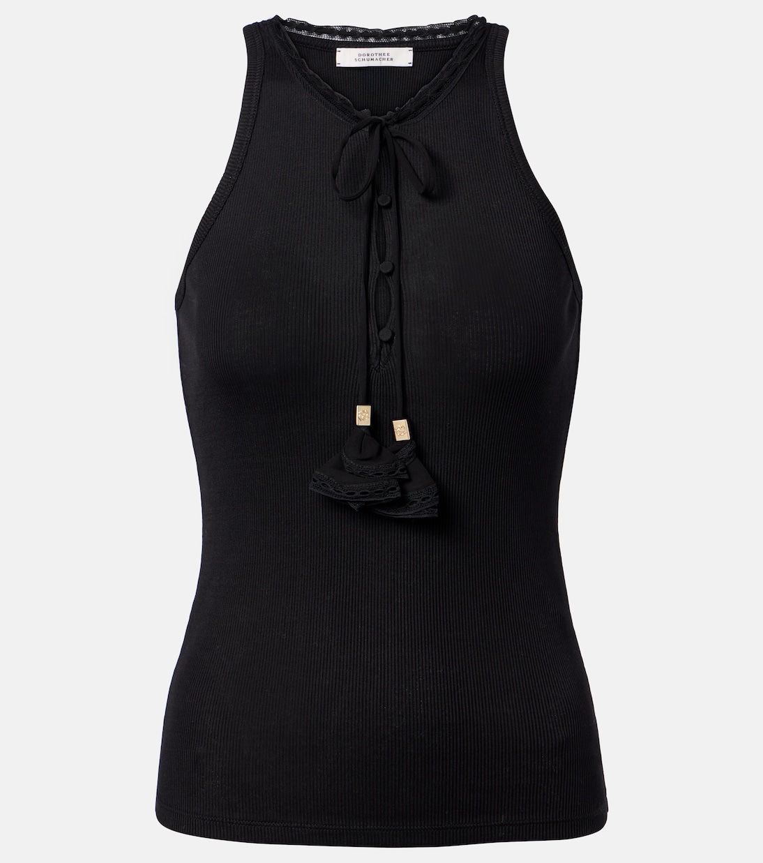 Pure Sleekness ribbed-knit cotton tank top | Dorothee Schumacher