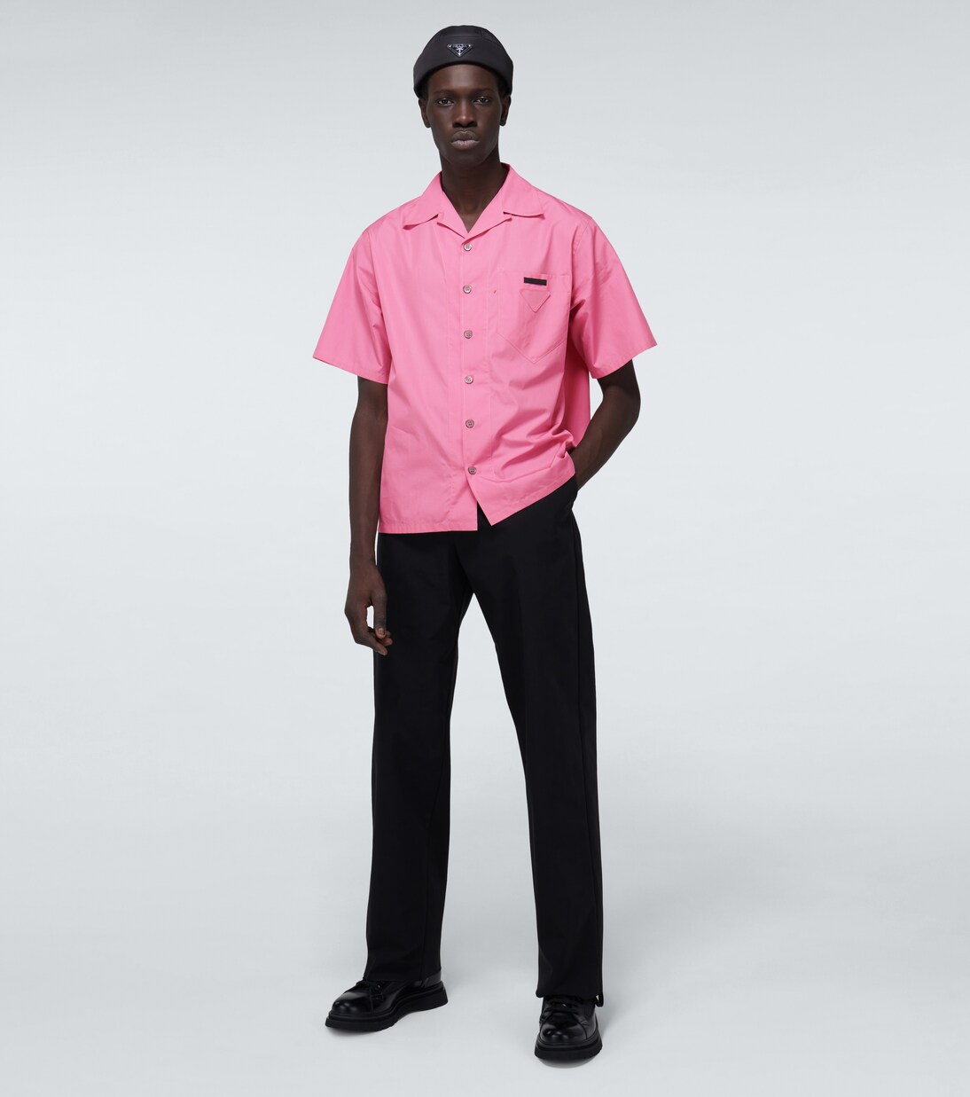 Hemd aus Baumwollpopeline | Prada