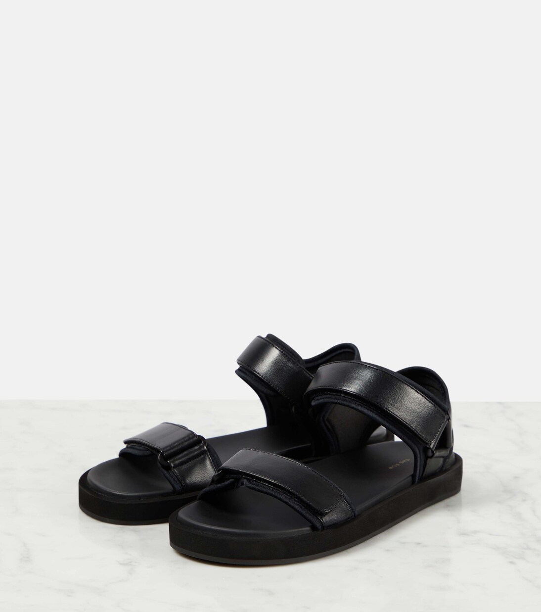 Hook and Loop leather sandals | The Row
