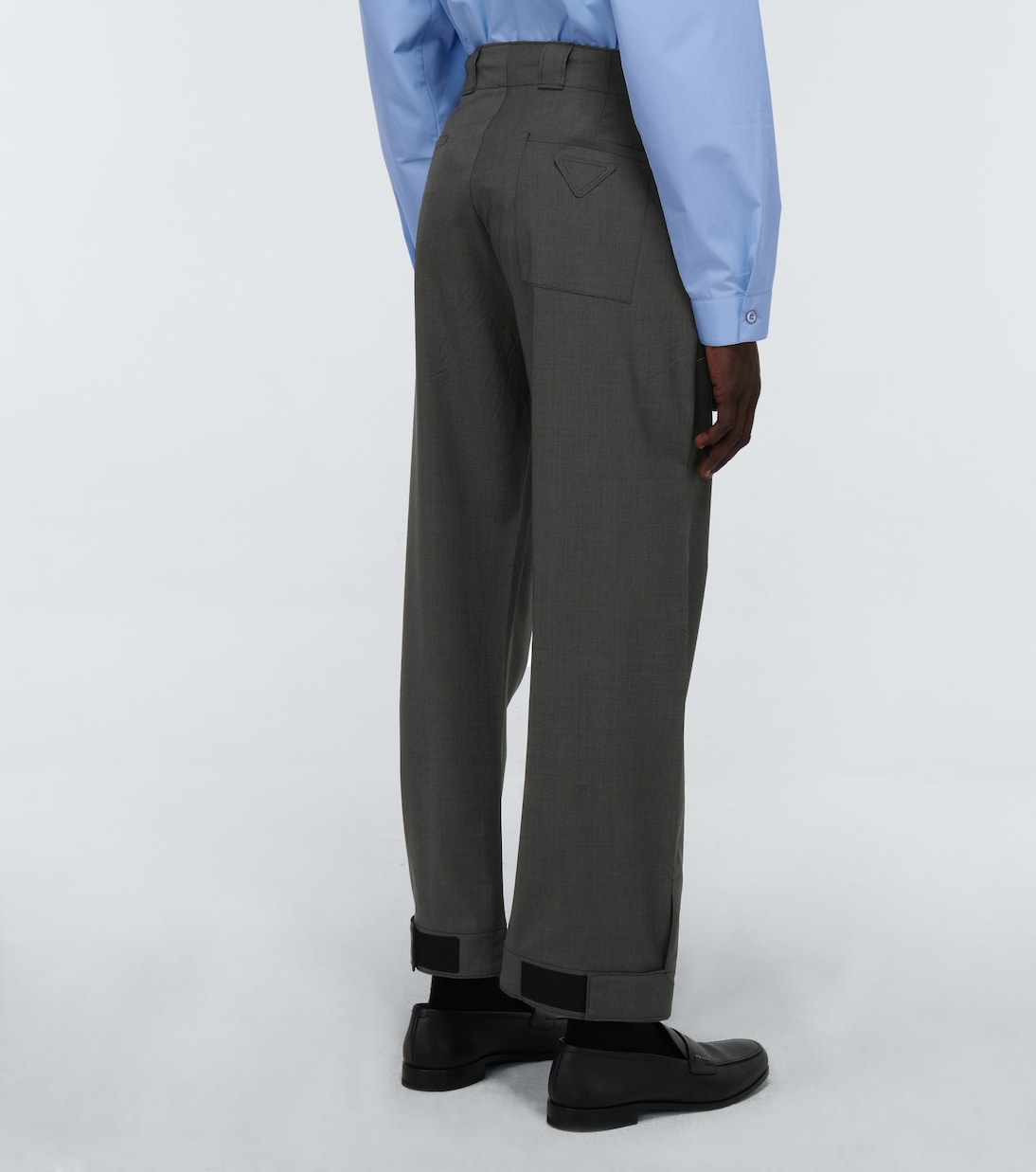 Weite Hose aus Schurwolle | Prada