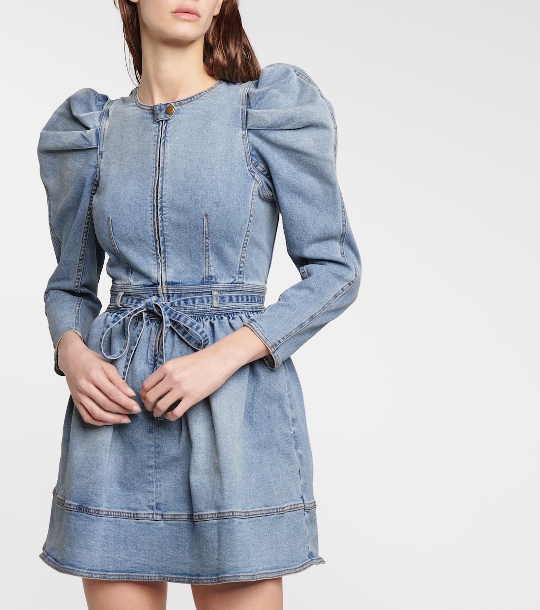 Domino denim minidress | Ulla Johnson