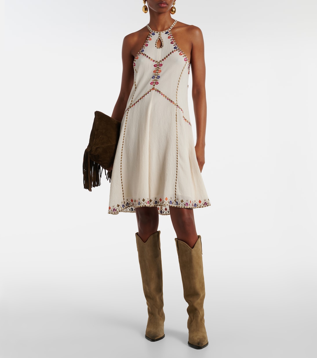 Stiefel Denvee aus Veloursleder | Isabel Marant