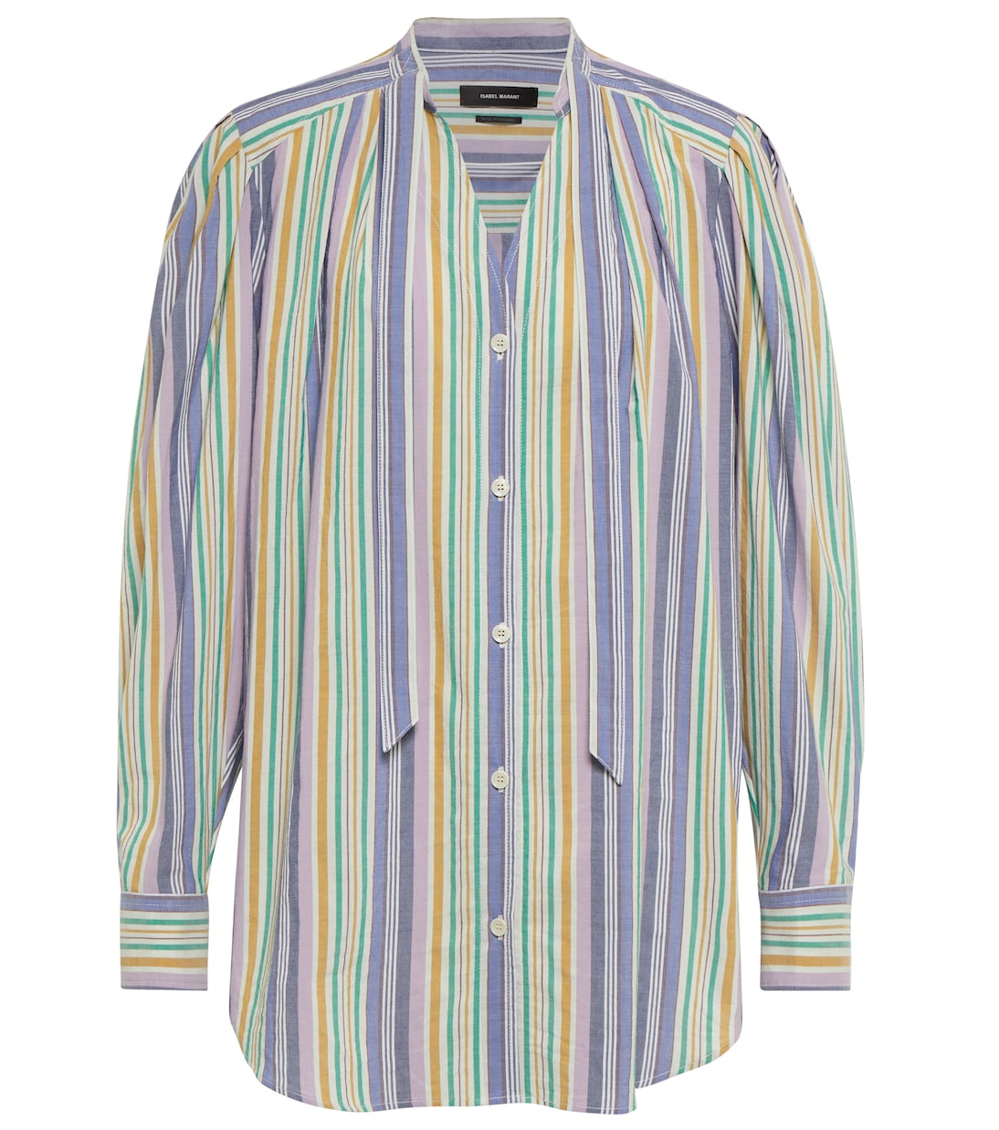 Gestreifte Bluse Tiverna aus Baumwolle | Isabel Marant