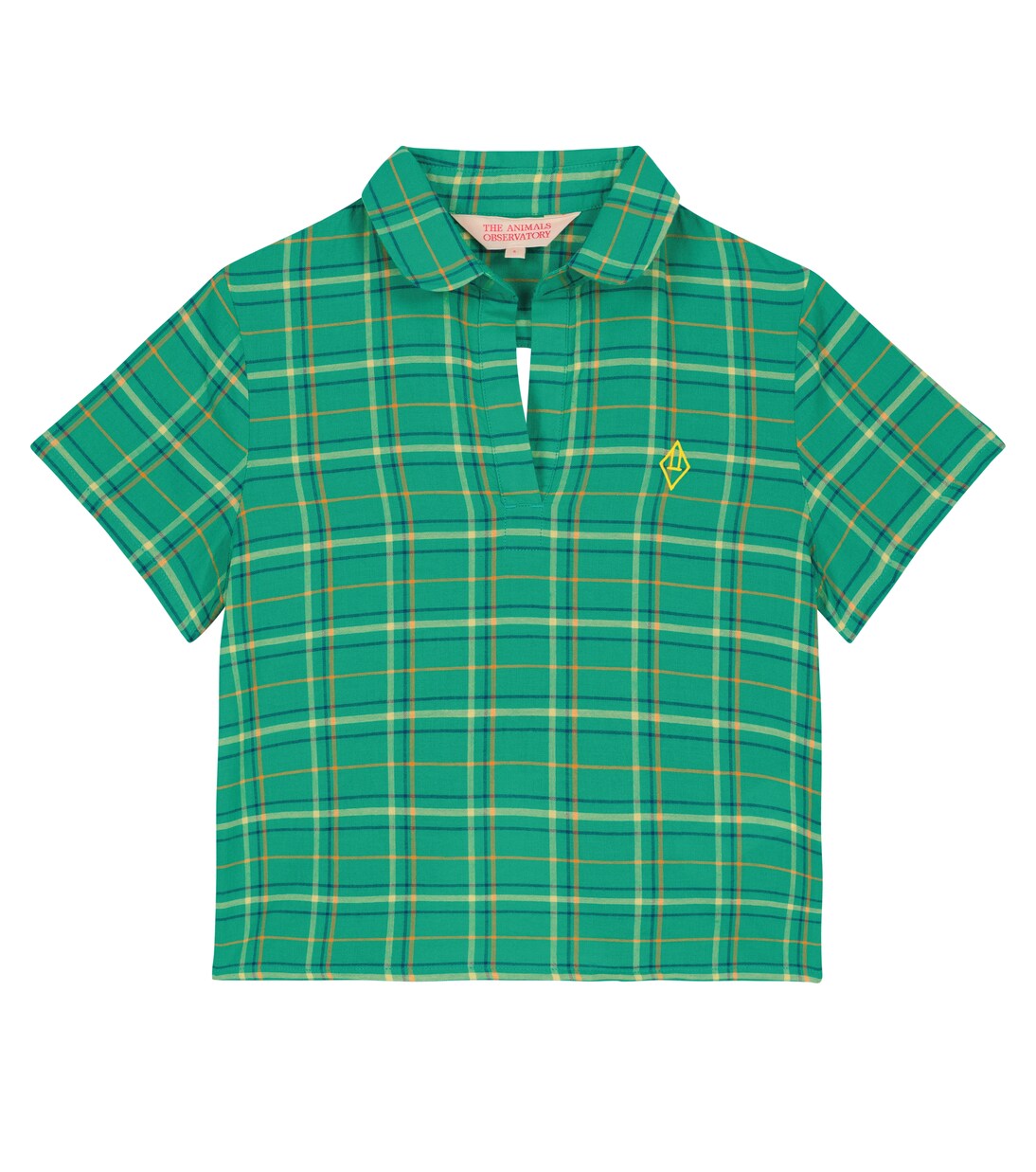 Kangaroo checked cotton shirt | The Animals Observatory