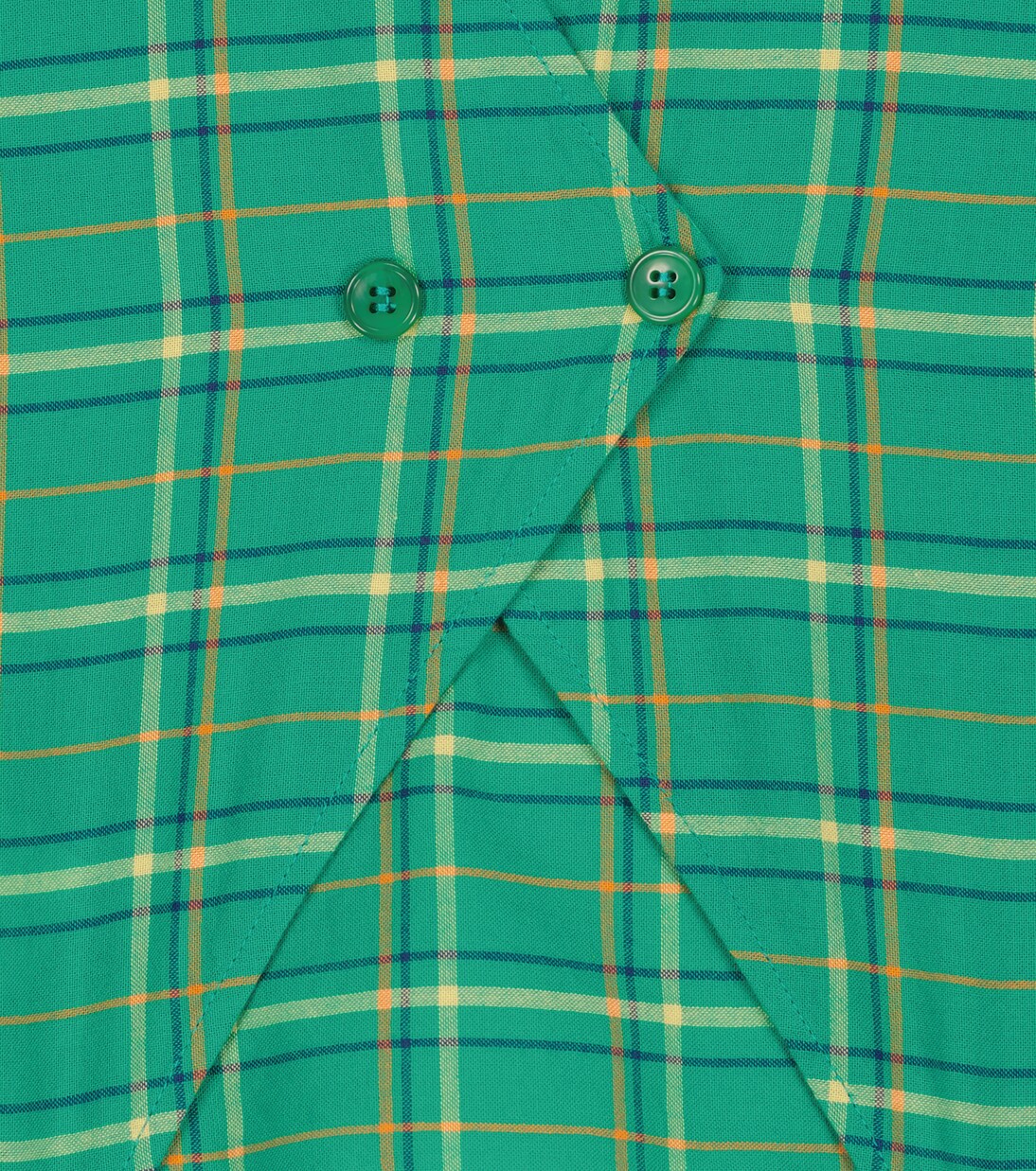 Kangaroo checked cotton shirt | The Animals Observatory