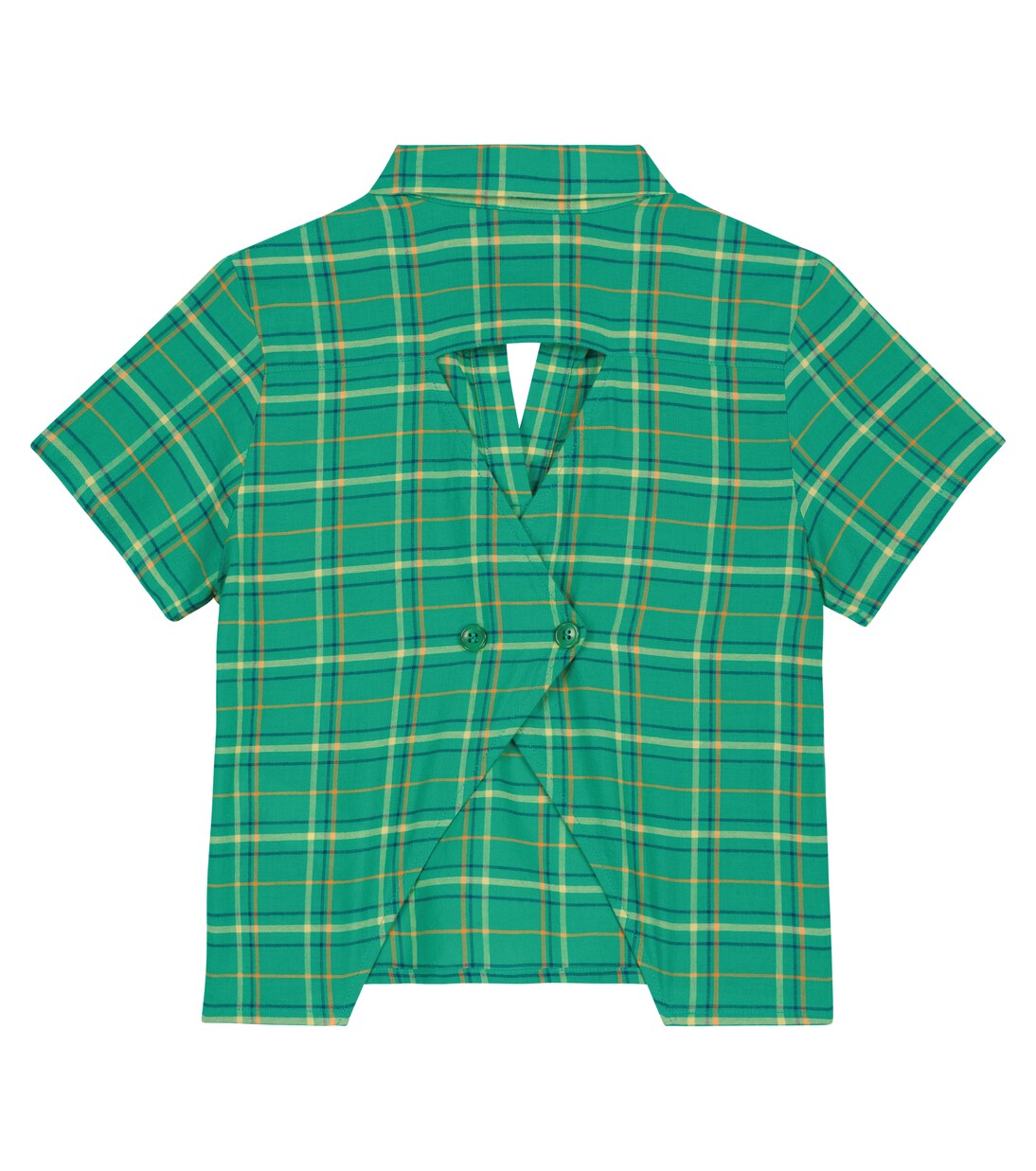 Kangaroo checked cotton shirt | The Animals Observatory