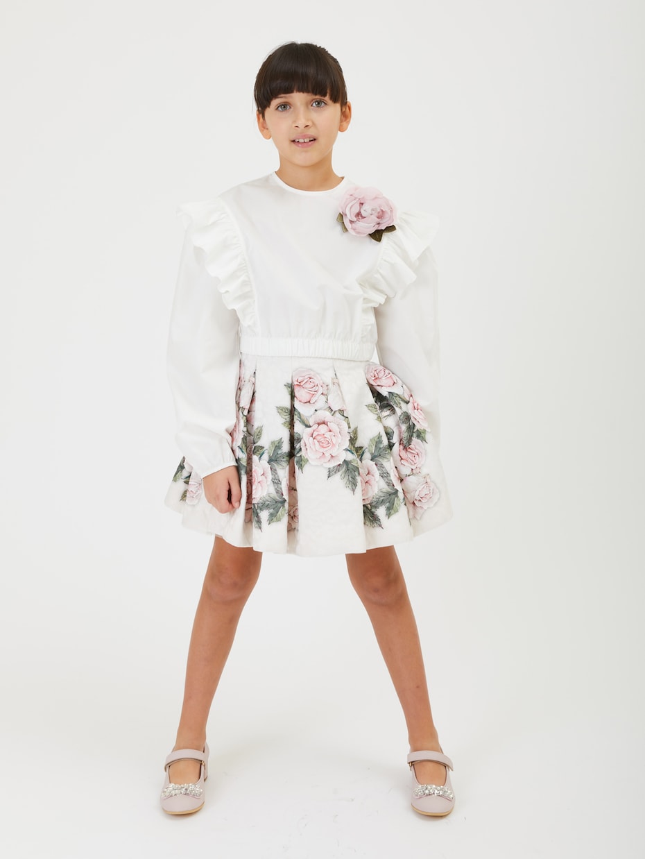 Jupe à fleurs | Monnalisa