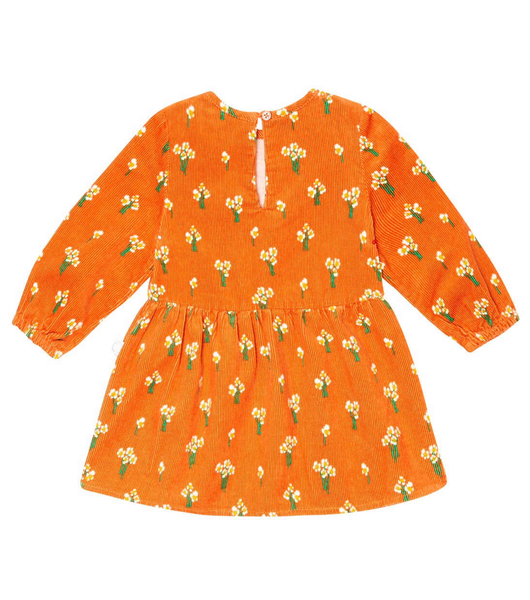 Baby floral cotton corduroy dress | Stella McCartney Kids