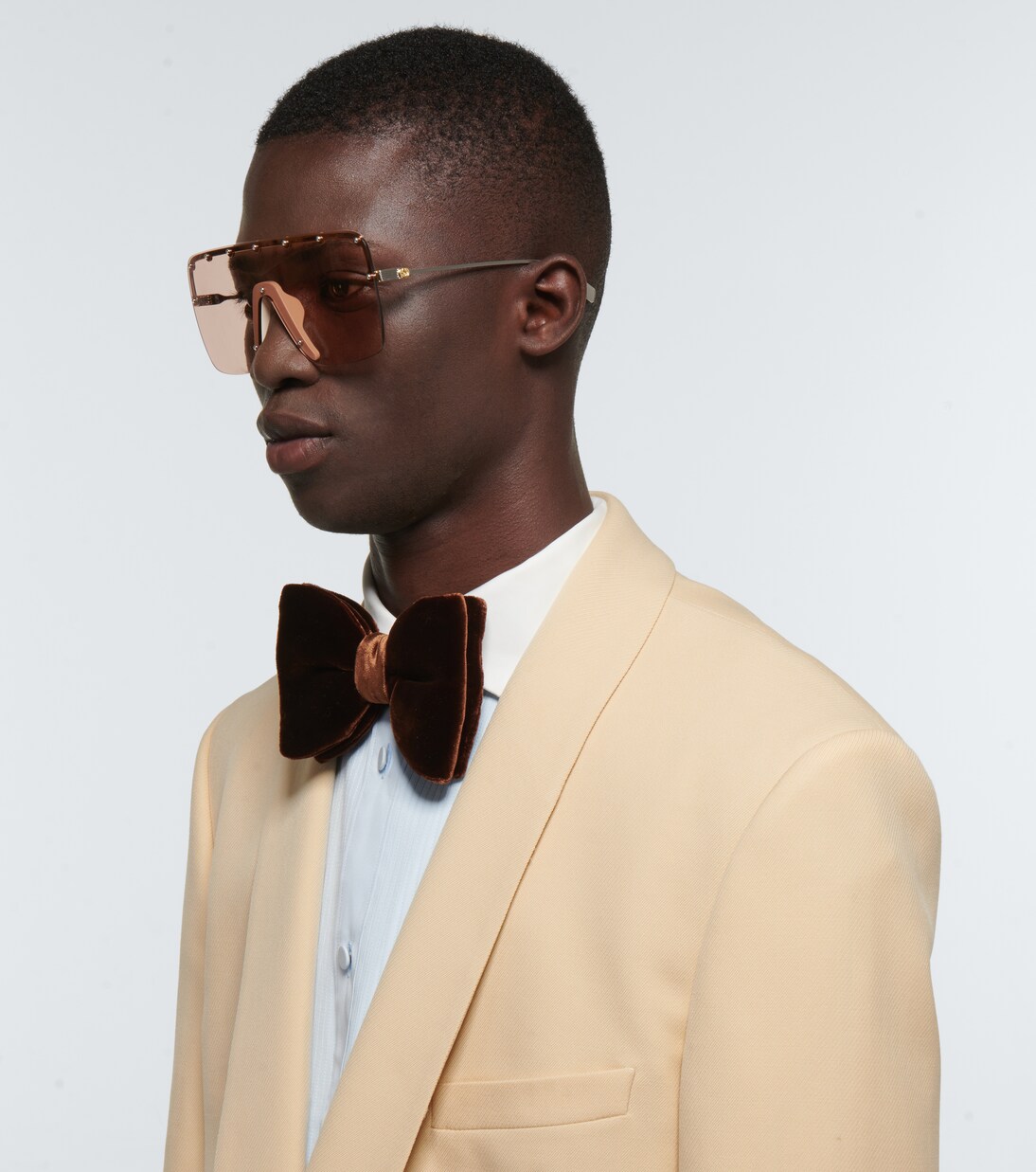 Mask-frame sunglasses | Gucci