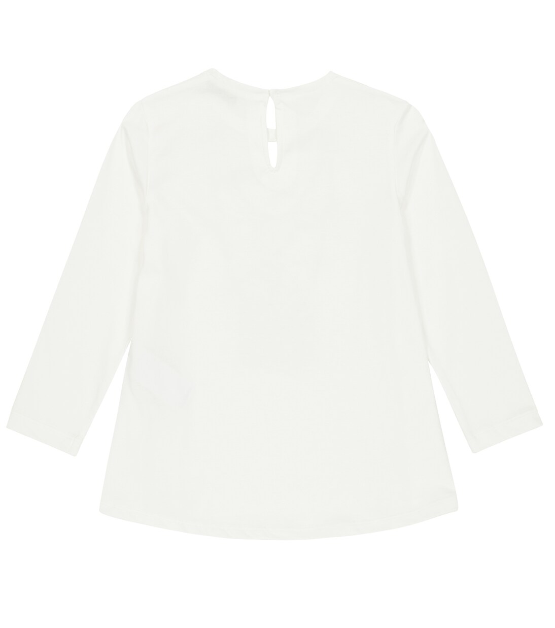 Printed cotton jersey top | Monnalisa