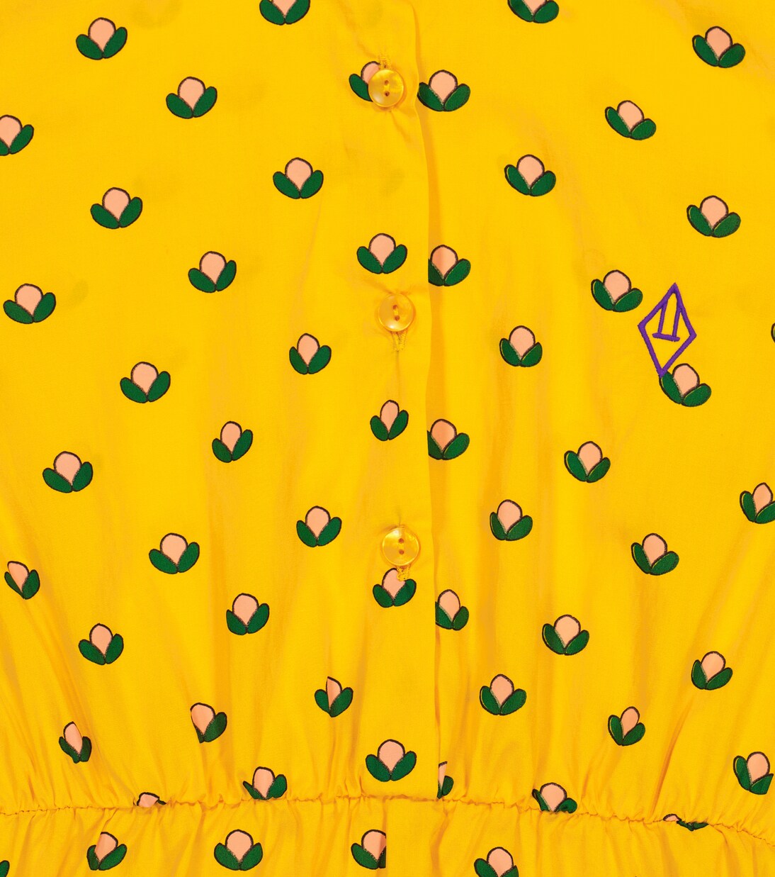 Pigeon floral dress | The Animals Observatory