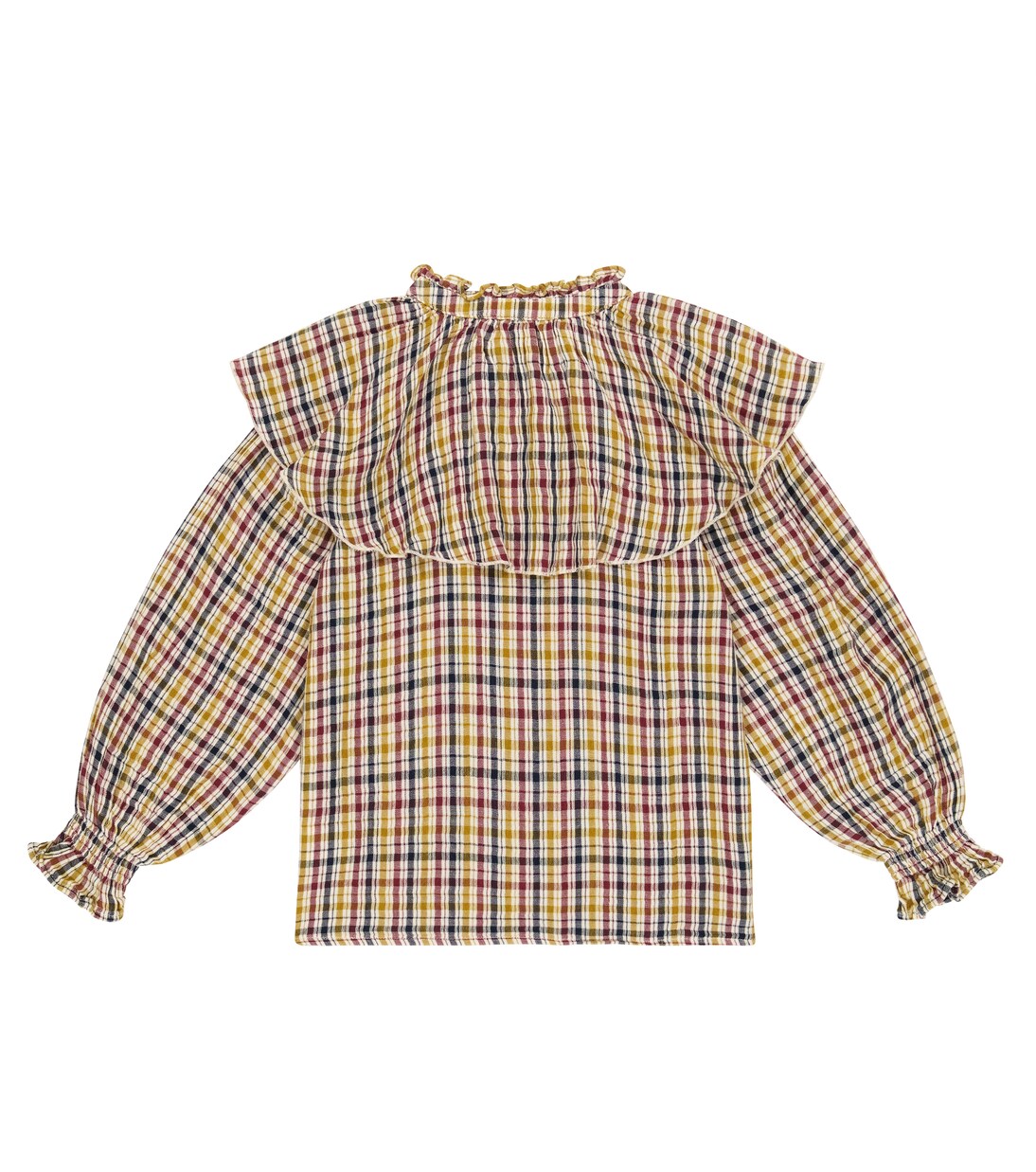 Berenice checked cotton top | The New Society