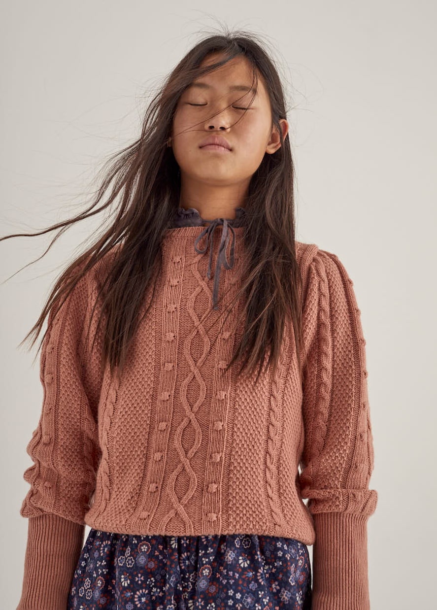Cable-knit sweater | The New Society